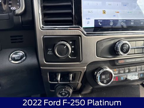 Used 2022 Ford F250 Platinum w/ Snow Plow Prep Package image 24