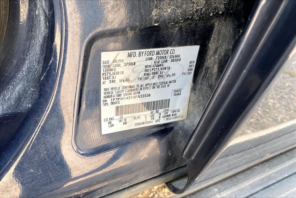 Used 2004 Ford F150 XLT AWD/4WD image 5