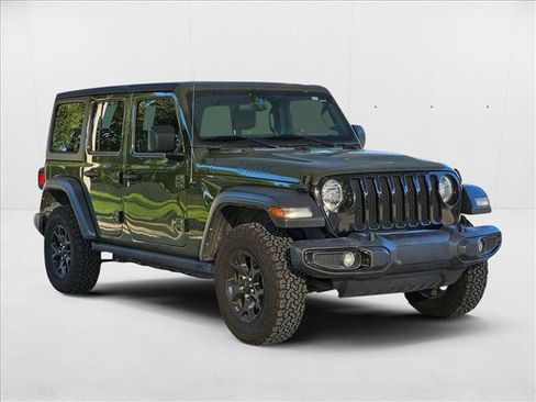 Used 2021 Jeep Wrangler Unlimited Sport image 3