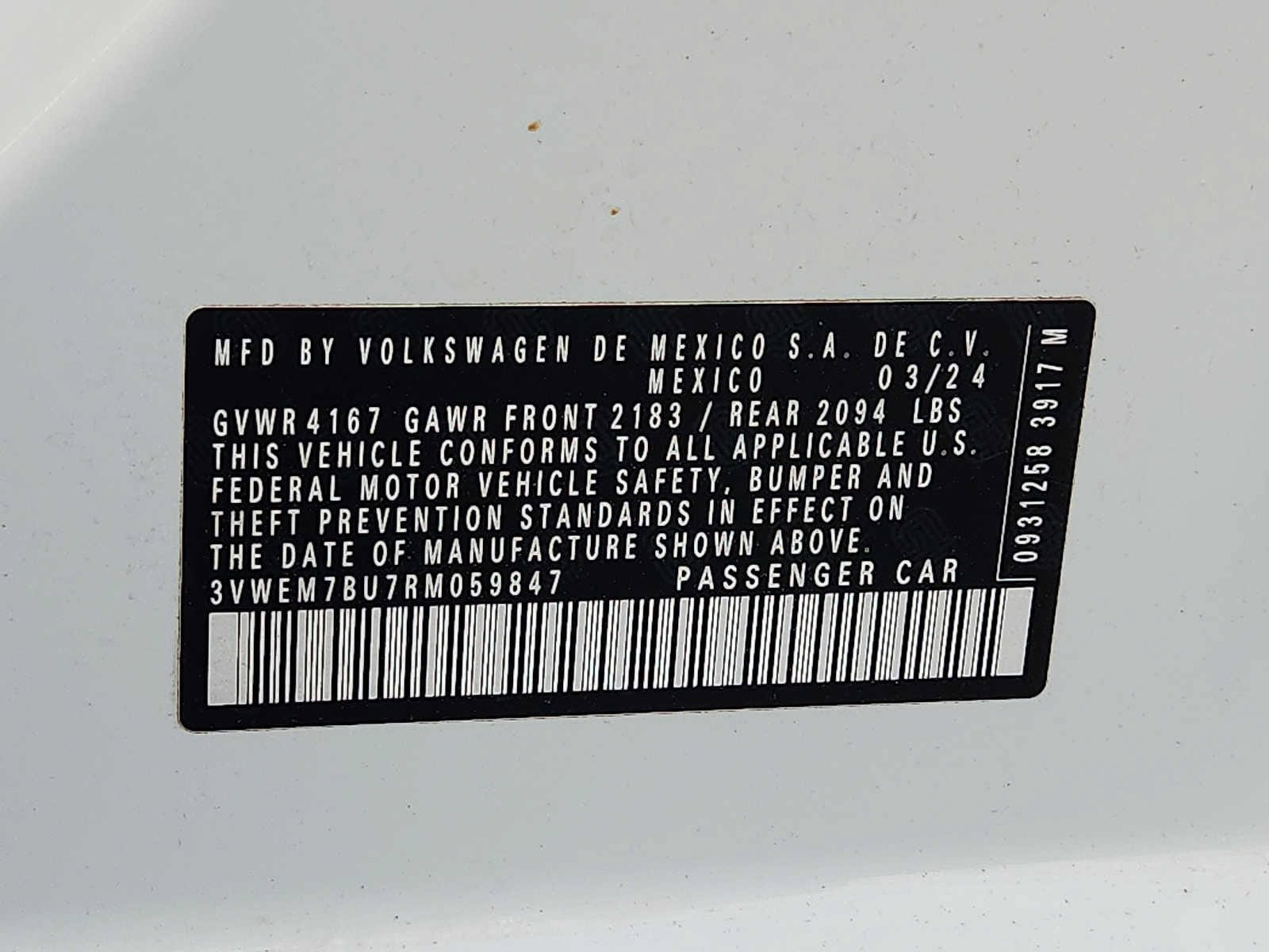Used 2024 Volkswagen Jetta SE FWD image 27