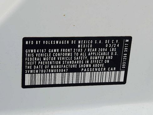Used 2024 Volkswagen Jetta SE FWD image 27