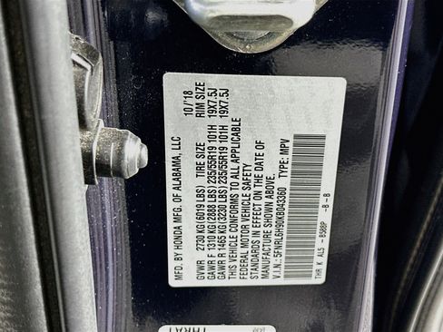 Used 2019 Honda Odyssey Elite image 12