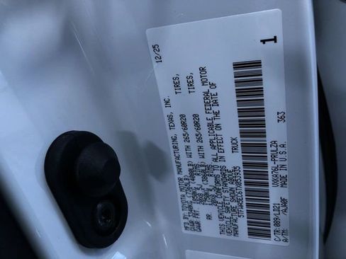 New 2026 Toyota Tundra Limited image 27