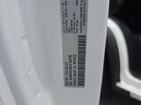 New 2026 RAM ProMaster 3500 w/ Convenience Group FWD image 34