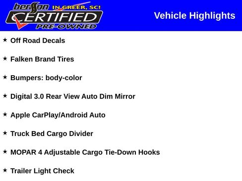 Used 2025 RAM 1500 Tungsten w/ Off Road Group AWD/4WD image 4