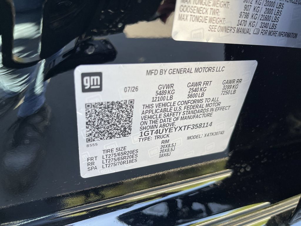 New 2026 GMC Sierra 3500 Denali Ultimate w/ LPO, Black Badging Package AWD/4WD image 35