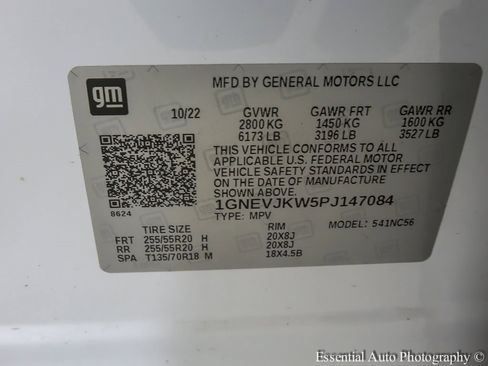 Used 2023 Chevrolet Traverse RS w/ LPO, Floor Liner Package image 30