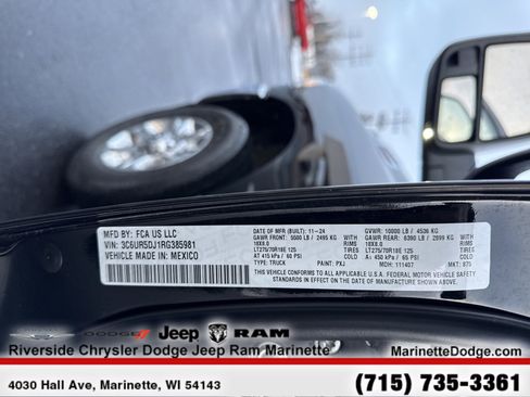 Used 2024 RAM 2500 Big Horn w/ Bed Utility Group image 14