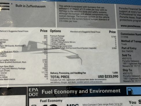 Certified 2024 Porsche 911 Targa 4 GTS image 55