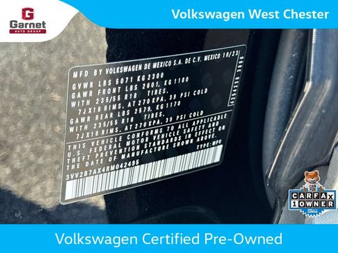 Certified 2024 Volkswagen Tiguan SE AWD/4WD image 15