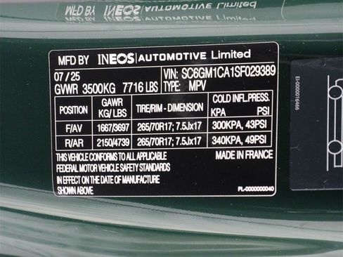 New 2025 INEOS Grenadier image 21