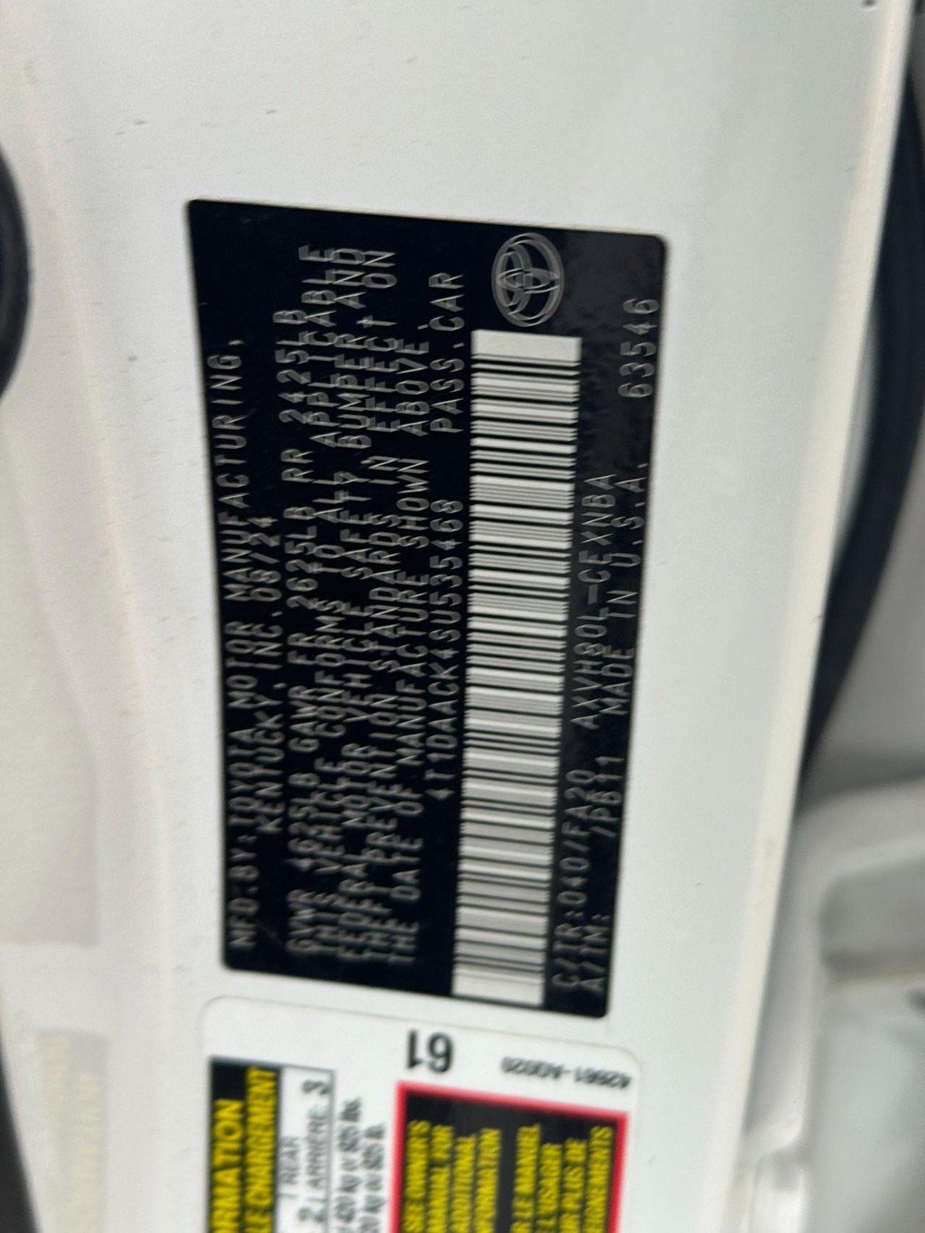 Certified 2025 Toyota Camry LE FWD image 25