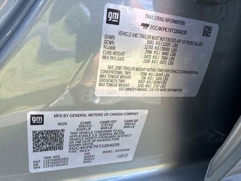 New 2026 Chevrolet Silverado 2500 LTZ w/ LTZ Plus Package AWD/4WD image 52