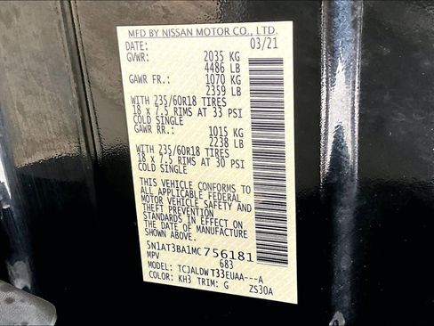 Used 2021 Nissan Rogue SV w/ Premium Package FWD image 34