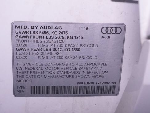 Used 2020 Audi Q5 2.0T Premium Plus w/ Premium Plus Package AWD/4WD image 47