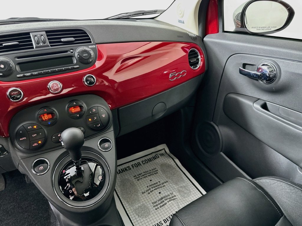 Used 2012 FIAT 500 Lounge w/ Luxury Leather Pkg FWD image 21