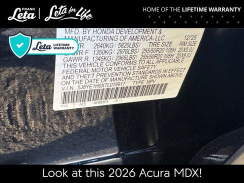 New 2026 Acura MDX A-Spec image 17