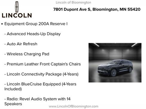 New 2026 Lincoln Aviator Reserve AWD/4WD image 5