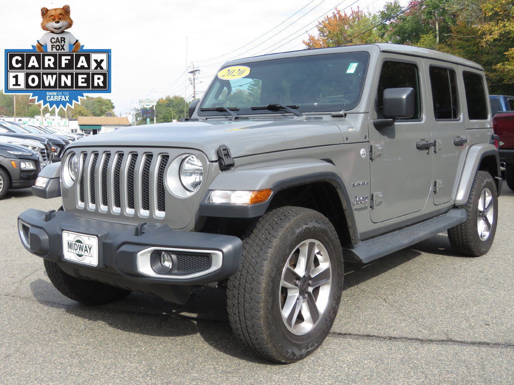 Used 2020 Jeep Wrangler Unlimited Sahara w/ Cold Weather Group AWD/4WD image 1