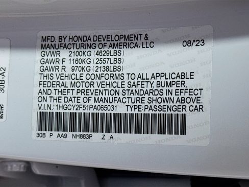 Used 2023 Honda Accord Sport image 27