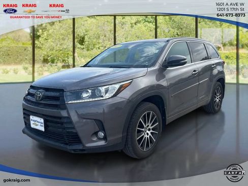 Used 2017 Toyota Highlander SE AWD/4WD image 1