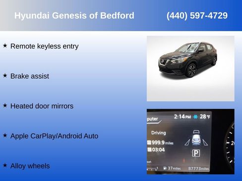 Used 2018 Nissan Kicks SV image 7