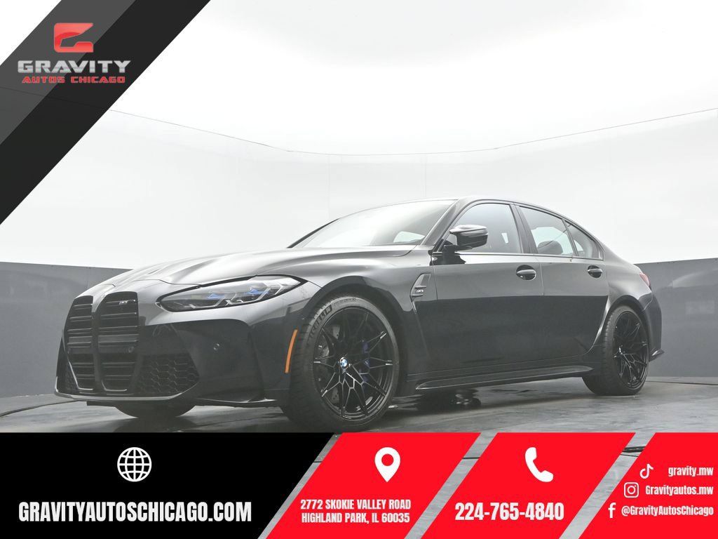 Used 2021 BMW M3 w/ Executive Package RWD image 1