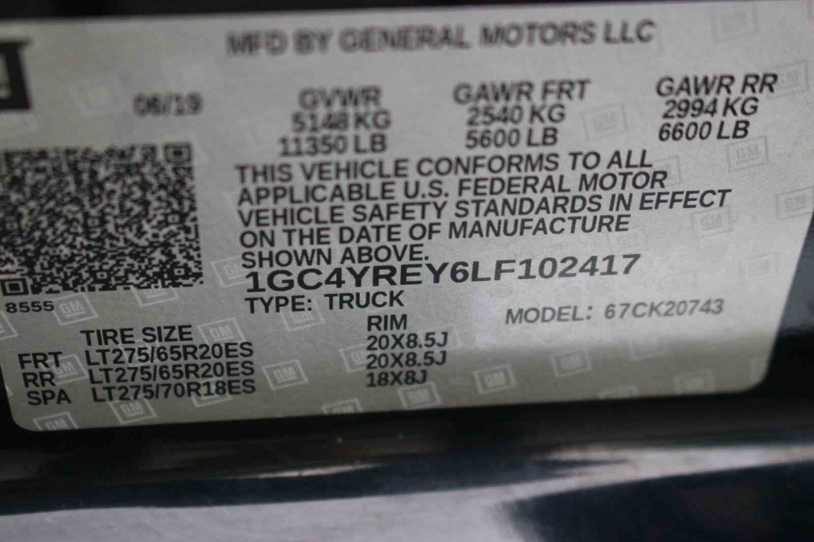 Used 2020 Chevrolet Silverado 2500 High Country AWD/4WD image 44
