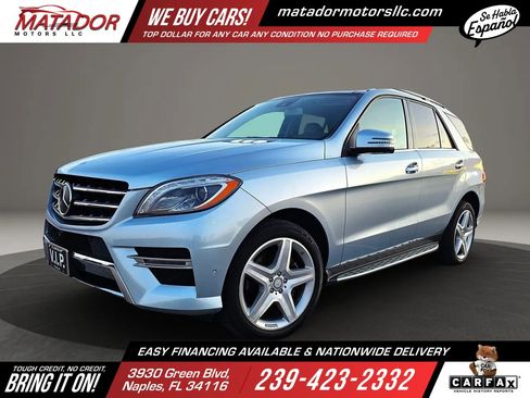 Used 2015 Mercedes-Benz ML 400 4MATIC w/ Driver Assistance Package image 1