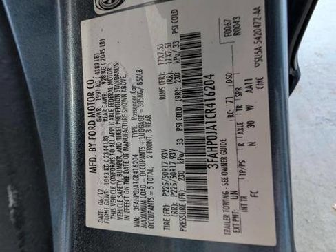 Used 2012 Ford Fusion SEL FWD image 44