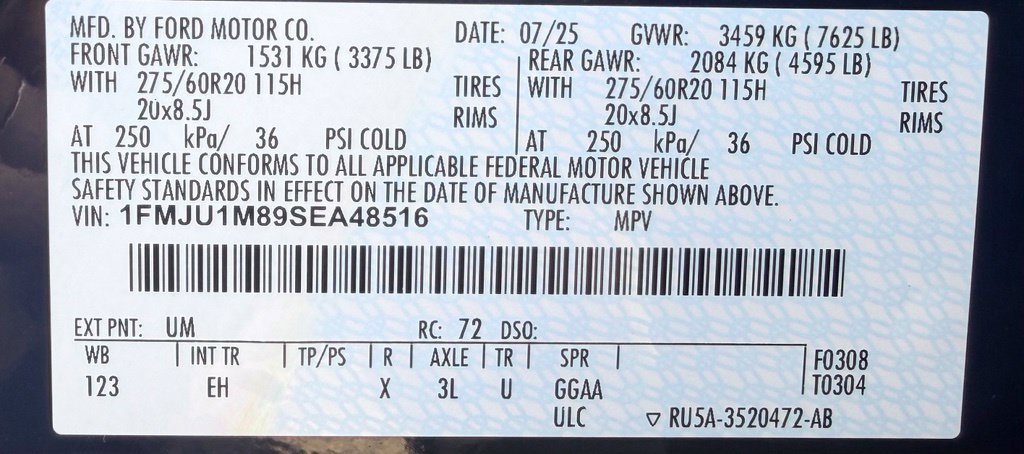 Used 2025 Ford Expedition Platinum AWD/4WD image 24