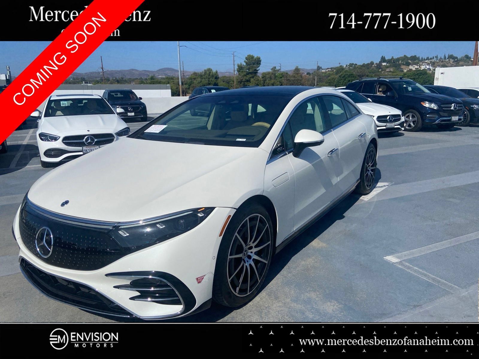 Used 2023 Mercedes-Benz EQS 580 4MATIC Sedan image 1