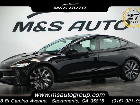 Used 2025 Tesla Model 3 Long Range RWD image 1