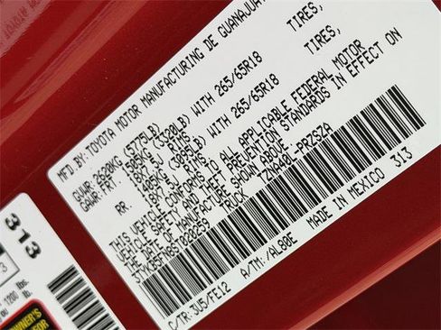 Certified 2025 Toyota Tacoma TRD Sport image 10