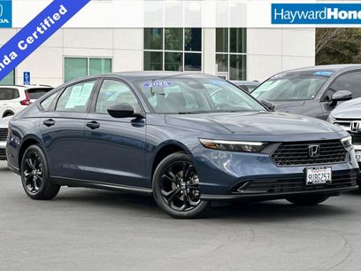 Certified 2025 Honda Accord SE
