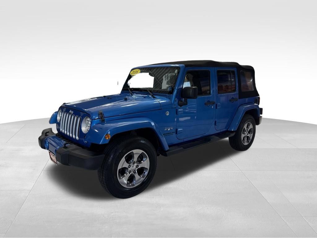 Used 2016 Jeep Wrangler Unlimited Sahara w/ Connectivity Group AWD/4WD image 2