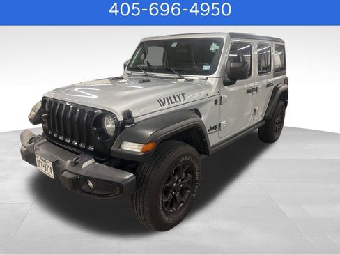 Used 2022 Jeep Wrangler Unlimited Sport image 1