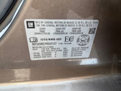 Used 2015 GMC Sierra 1500 SLT AWD/4WD image 34