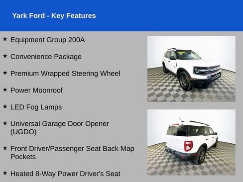 Certified 2025 Ford Bronco Sport Big Bend w/ Convenience Package AWD/4WD image 2