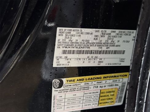 Used 2020 Ford Expedition Max King Ranch w/ Cargo Package image 4