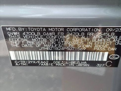 Certified 2023 Lexus IS 350 F Sport w/ Navigation Package RWD image 24
