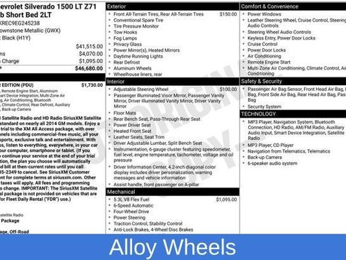 Used 2014 Chevrolet Silverado 1500 LT w/ All Star Edition AWD/4WD image 3