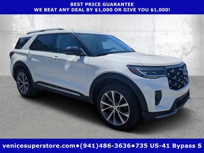 Used 2025 Ford Explorer Platinum w/ Ultimate Package