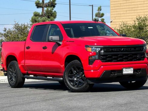 New 2026 Chevrolet Silverado 1500 Custom w/ Turbomax Blackout Package image 1