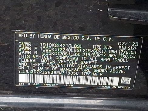 Certified 2024 Honda HR-V LX image 23