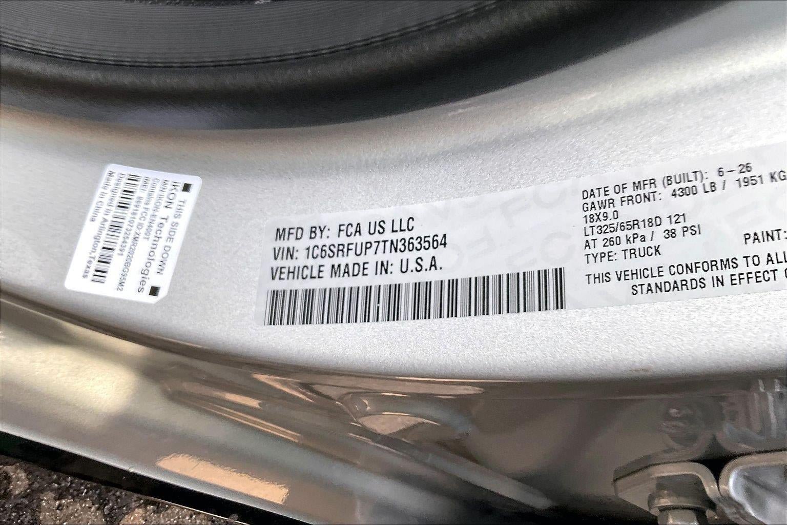 New 2026 RAM 1500 RHO w/ RHO Level 1 Equipment Group AWD/4WD image 14