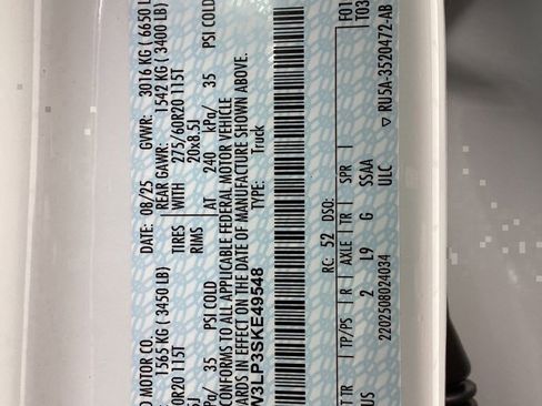 New 2025 Ford F150 XLT w/ Equipment Group 302A MID image 68