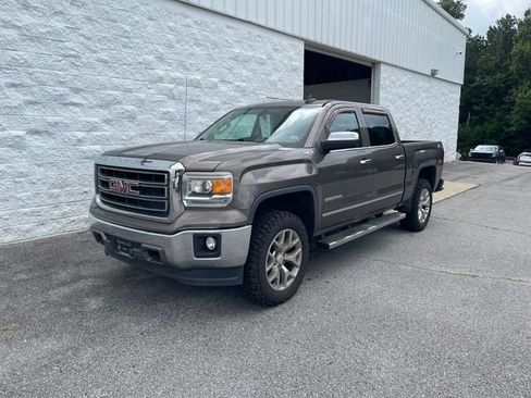 Used 2015 GMC Sierra 1500 SLT w/ SLT Crew Cab Value Package AWD/4WD image 1