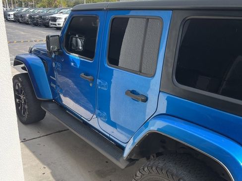 Used 2021 Jeep Wrangler Unlimited Sahara 4xe w/ Safety Group image 9