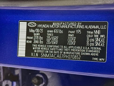 Certified 2023 Hyundai Tucson SE AWD/4WD image 35